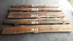 Live Edge Pine Slabs id 2013-2017